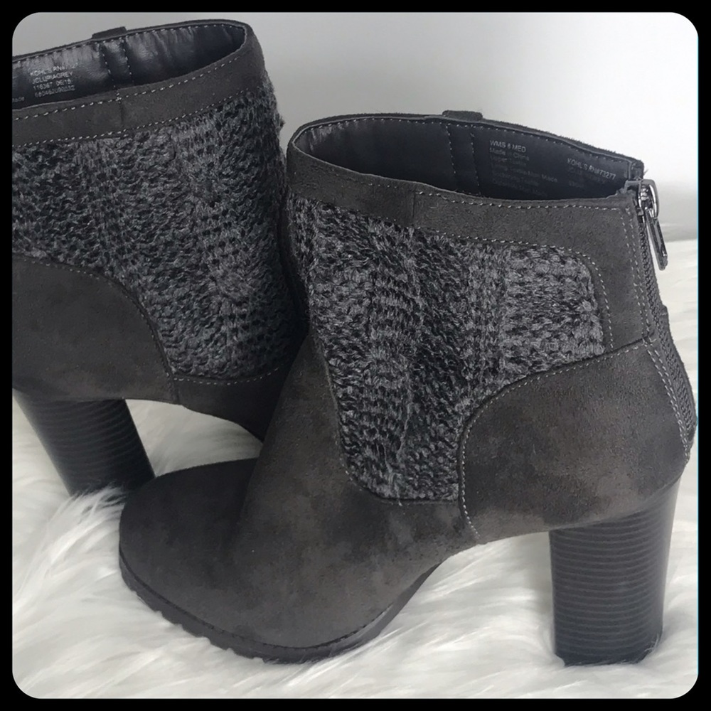 Juicy Couture Gray Ankle Boots - Picture 2 of 7
